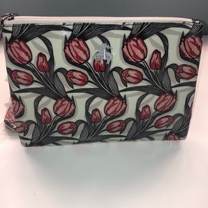Brook Brothers tulips makeup bag